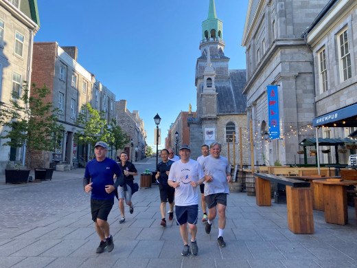 Atomic Runners at Montreal