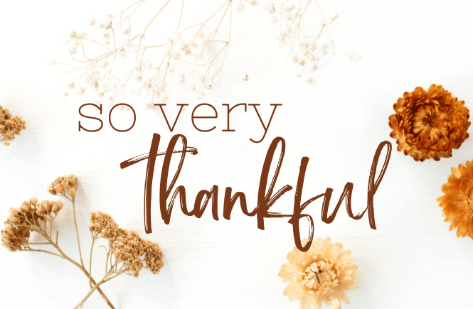 So Very Thankful